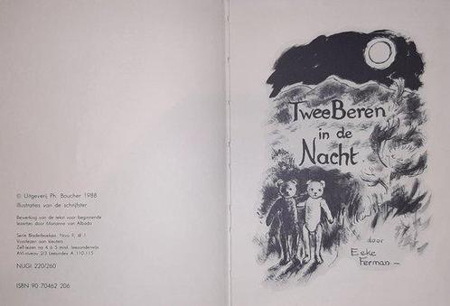 Twee beren in de nacht 9789070462208 Ferman, Boeken, Kinderboeken | Jeugd | 13 jaar en ouder, Gelezen, Verzenden
