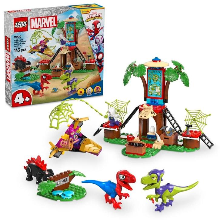 LEGO Marvel 11200 Spidey and Gobbys Raptorstrijd bij de, Kinderen en Baby's, Speelgoed | Duplo en Lego, Nieuw, Lego, Verzenden