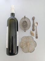 Filigree Fruits, Baskets, Tongs and 6 Spoons - Miniatuur, Antiek en Kunst
