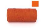 Macramé Koord - ORANJE / ORANGE - #30 - Waxed Polyester C.., Nieuw, Ophalen of Verzenden