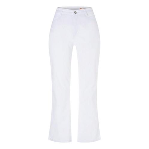 MAC • witte Aida kick pantalon • 36, Kleding | Dames, Broeken en Pantalons, Wit, Nieuw, Maat 36 (S), Verzenden