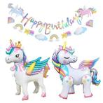 Eenhoorn Party Banner met Ballon voor Kinderfeest Decoratie, Verzenden, Nieuw