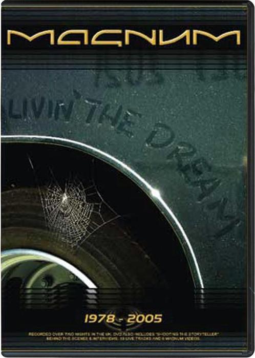 dvd - Magnum  - Livin The Dream, Cd's en Dvd's, Dvd's | Overige Dvd's, Zo goed als nieuw, Verzenden