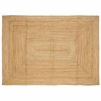 vidaXL Gebied Tapijt Beige 200 x 290 cm Jute, Huis en Inrichting, Verzenden, Nieuw, Beige