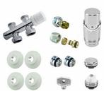 Riko Complete rechte onderblokset 16x2,0 mm + 15 mm knel, ch, Doe-het-zelf en Verbouw, Verwarming en Radiatoren, Ophalen of Verzenden