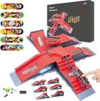 Tweedekans | Fingerboard skatepark - 6 Ramps - 6 skateboards, Ophalen of Verzenden, Zo goed als nieuw