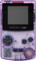 GameBoy Color - Transparant Paars (Gameboy Color), Spelcomputers en Games, Verzenden, Gebruikt