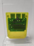 Transparant Neon Green Memorycard Playstation 1, Ophalen of Verzenden, Nieuw