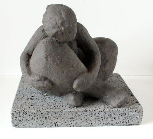 Àngel Rigall (1963) - Pensadora II - No Reserve, Antiek en Kunst, Kunst | Schilderijen | Modern