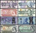 Canada. - 8 Banknotes - various dates  (Zonder Minimumprijs)