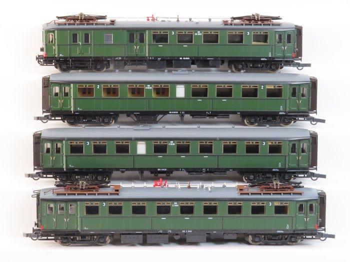 Roco H0 - 63140 - Treinstel (1) - 4-Delige set Mat 24, Hobby en Vrije tijd, Modeltreinen | H0