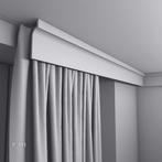 Gordijnlijst P891 (130 x 50 mm), polyurethaan, lengte 2 m, Ophalen of Verzenden, Nieuw