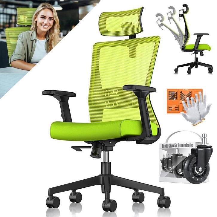 KESSER® Ergonomische Bureaustoel - Gamestoel - Office Chair, Huis en Inrichting, Overige Huis en Inrichting, Nieuw, Verzenden