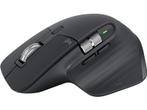 Logitech -  Mx Master 3s  - Grijs, Computers en Software, Muizen, Rechtshandig, Muis, Ergonomisch, Verzenden
