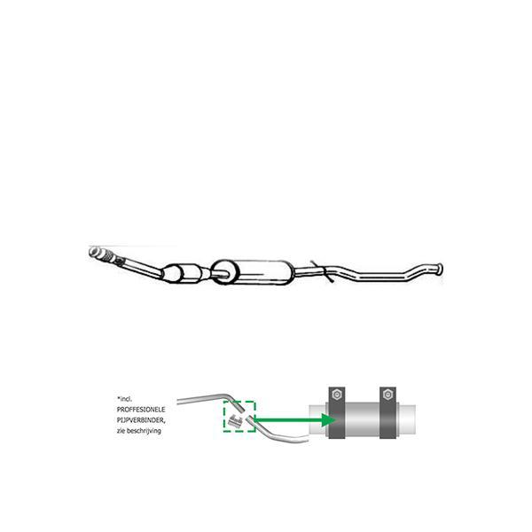 Katalysator voor Citroen C5 I, Auto-onderdelen, Uitlaatsystemen, Verzenden