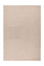 Japandi Vloerkleed | Napoli | Stroken | Taupe | 160x230 cm, Huis en Inrichting, Verzenden, Nieuw