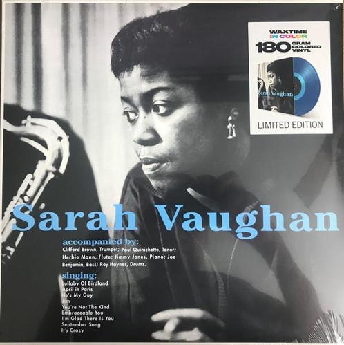lp nieuw - Sarah Vaughan - Sarah Vaughan, Cd's en Dvd's, Vinyl | Jazz en Blues, Zo goed als nieuw, Verzenden