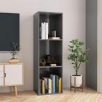 Boekenkast Grijs | Retourdeal | Tv-Meubel Optie | 35% Kor..., Huis en Inrichting, Met plank(en), Minder dan 50 cm, 100 tot 150 cm