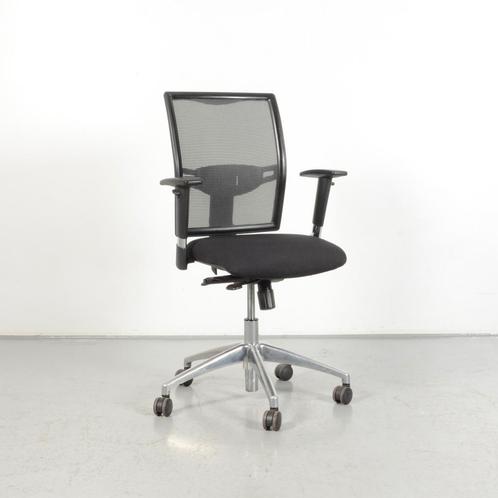 Bureaustoel CS Airtop - Zwart - Mesh rugleuning - Opnieuw, Zakelijke goederen, Kantoor en Winkelinrichting | Kantoormeubilair en Inrichting