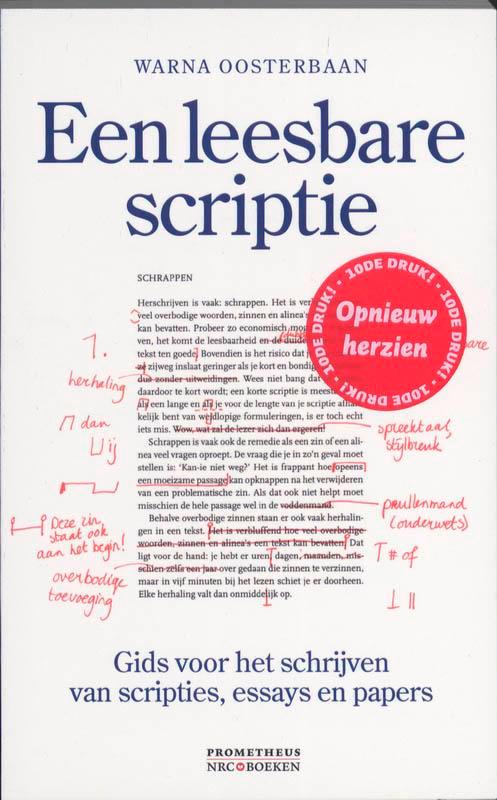 Leesbare scriptie 9789044615807, Boeken, Wetenschap, Zo goed als nieuw, Verzenden
