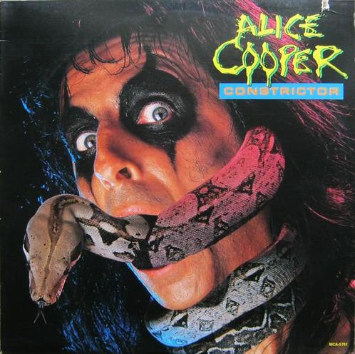 LP gebruikt - Alice Cooper - Constrictor, Cd's en Dvd's, Vinyl | Hardrock en Metal, Zo goed als nieuw, Verzenden