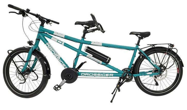 Elektrische Drössiger tandem met Pendix eDrive, Fietsen en Brommers, Fietsen | Tandems, 15 tot 20 versnellingen, Zo goed als nieuw