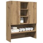 vidaXL Wasmachinekast 70,5x25,5x90 cm artisanaal eikenkleur, Witgoed en Apparatuur, Verzenden, Nieuw