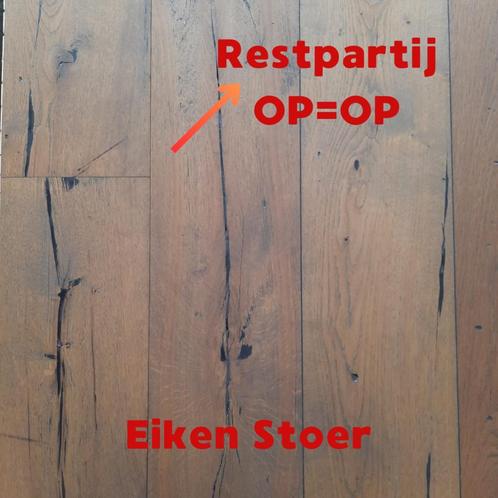 Eiken Lamelparket Stoer onbehandeld 24,5 m2, Doe-het-zelf en Verbouw, Vloerdelen en Plavuizen, 10 tot 30 cm, 150 cm of meer, 10 m² of meer