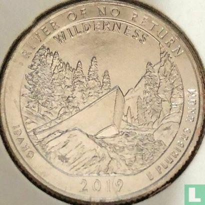Verenigde Staten ¼ dollar 2019 (W) Frank Church river of.., Postzegels en Munten, Munten | Amerika, Losse munt, Zilver, Verzenden