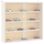 vidaXL Houten verzamelvitrine met deuren 40x8,5x37 cm, Huis en Inrichting, Verzenden, Nieuw