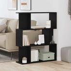 vidaXL Boekenkast Zwart Eiken 80x24x96 cm Engineered Wood, Huis en Inrichting, Verzenden, Nieuw, Overige houtsoorten