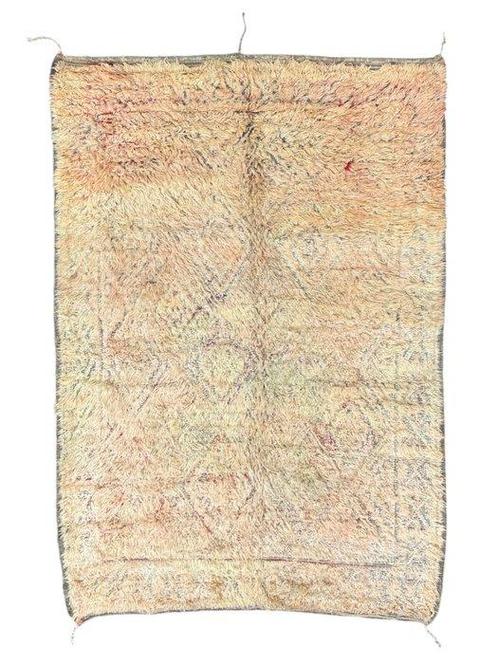 Vintage Marokkaanse Boujad Tapijt – Subtiele elegance uit de, Huis en Inrichting, Stoffering | Tapijten en Kleden