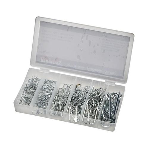 Assortiment 150 st. splitpennen - borgveren - borgclips -, Doe-het-zelf en Verbouw, Werkbanken, Ophalen of Verzenden