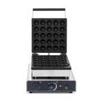 HCB Wafelijzer - fishball - 25st - 230V - RVS, Zakelijke goederen, Verzenden, Nieuw in verpakking, Fornuis, Frituur en Grillen
