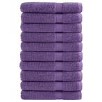 vidaXL Handdoeken SOLUND 10 st 600 g/m² 100x200 cm paars, Verzenden, Nieuw, Paars