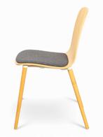 Steelcase Cavatina stoel, 4-poot, eiken-grijs, Huis en Inrichting, Stoelen, Ophalen of Verzenden, Nieuw