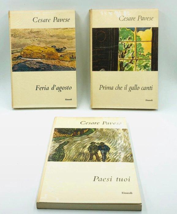 Cesare Pavese - Paesi tuoi; Feria dagosto; Prima che il, Antiek en Kunst, Antiek | Boeken en Bijbels