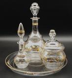 Drinkservies (4) - Kristal - Toegewezen aan Baccarat, Antiek en Kunst