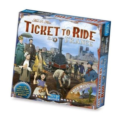 Ticket to Ride: France/Old West uitbreiding, Hobby en Vrije tijd, Gezelschapsspellen | Bordspellen, Nieuw, Verzenden