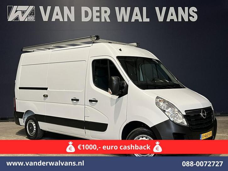 Opel Movano | 2.3 CDTI 145pk L2H2 Euro6 Airco | Imperiaal |, Auto's, Bestelauto's, Dealer onderhouden, Lease, Handgeschakeld, Diesel