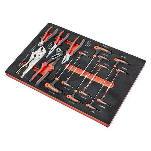 Tangen en Engelse T- inbus + torx set 17 delen – inch, Doe-het-zelf en Verbouw, Gereedschapskisten, Ophalen of Verzenden
