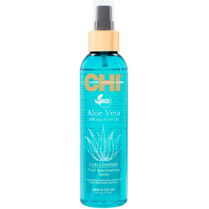 CHI  Aloe Vera with Agave Nectar  Curl Reactivating Spray, Sieraden, Tassen en Uiterlijk, Uiterlijk | Haarverzorging, Nieuw, Verzenden