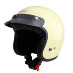 Redbike RB-720 retro jethelm ivoor wit | ECE 22.06, Verzenden, Nieuw met kaartje