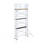 Euroscaffold basic rolsteiger 75 x 8,2m werkhoogte, Doe-het-zelf en Verbouw, Steigers, Verzenden, Nieuw, Rolsteiger of Kamersteiger