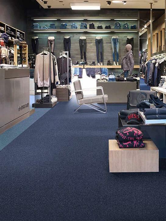 Interfloor Planet Project Tapijt 400 cm breed, Huis en Inrichting, Stoffering | Vloerbedekking, Wit, Crème, Beige, Bruin, Grijs