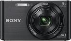 Sony DSC-W830 zwart, Verzenden, Zo goed als nieuw, Sony