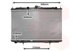 RADIATOR VOOR NISSAN ALMERA TINO V10 2000-2006 21410BU000, Ophalen of Verzenden, Nieuw