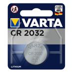 Varta Lithium knoopcelbatterij - CR2032 - 3V - 230mAh - l..., Ophalen of Verzenden, Nieuw