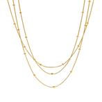 18K gold plated Stainless steel necklace, Intensity, Sieraden, Tassen en Uiterlijk, Verzenden