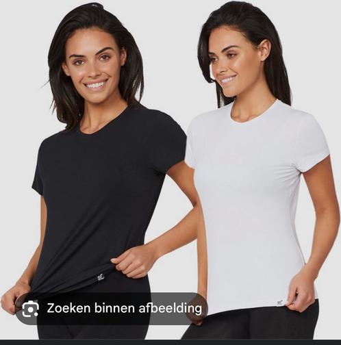 Premium Stretch DAMES T-SHIRTS, Kleding | Dames, T-shirts, Wit, Maat 38/40 (M), Nieuw, Korte mouw, Ophalen